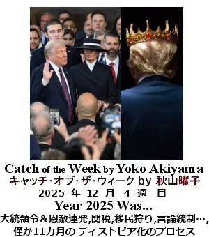 キャッチ・オブ・ザ・ウィーク Yoko Akiyama